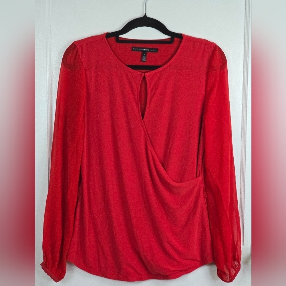 White House Black Market Knit Top Size S